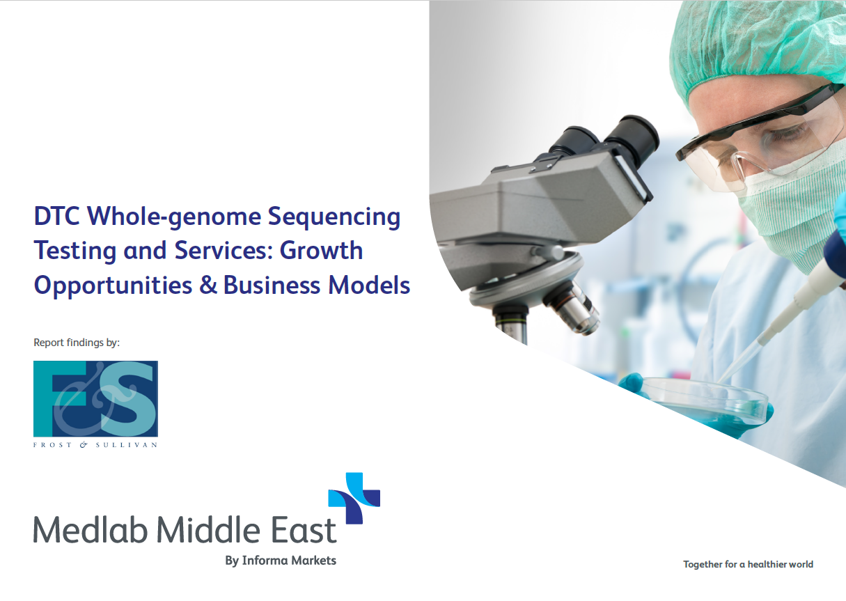 DTC Whole-genome Sequencing Testing and Services Growth Opportunities & Business Models - Medlab Middle East article